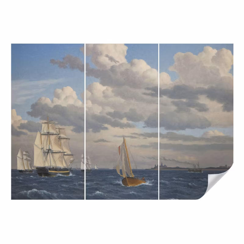 Fototapeta samoprzylepna Wallfluent 312×219 cm Morska przygoda Dla Miłośników Marynistyki I Żeglarstwa 1 szt.