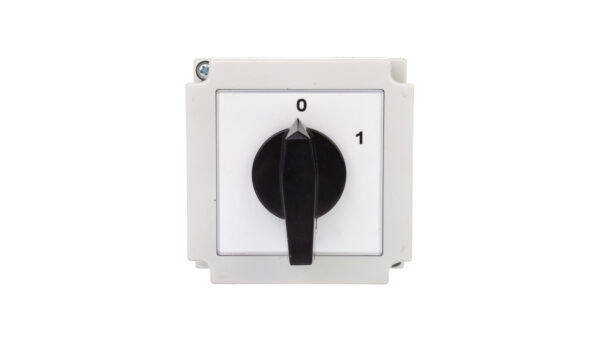 Łącznik krzywkowy 0-1 2P 25A w obudowie 4G25-91-PK R114 63-840395-031
