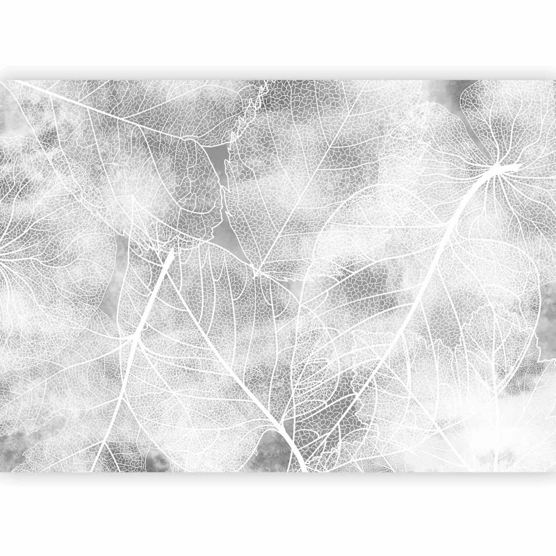 Fototapeta flizelinowa Artgeist 170 g/m2 wodoodporna Liście czarna 300×210 (6 części) 10043ac rolka 1 szt