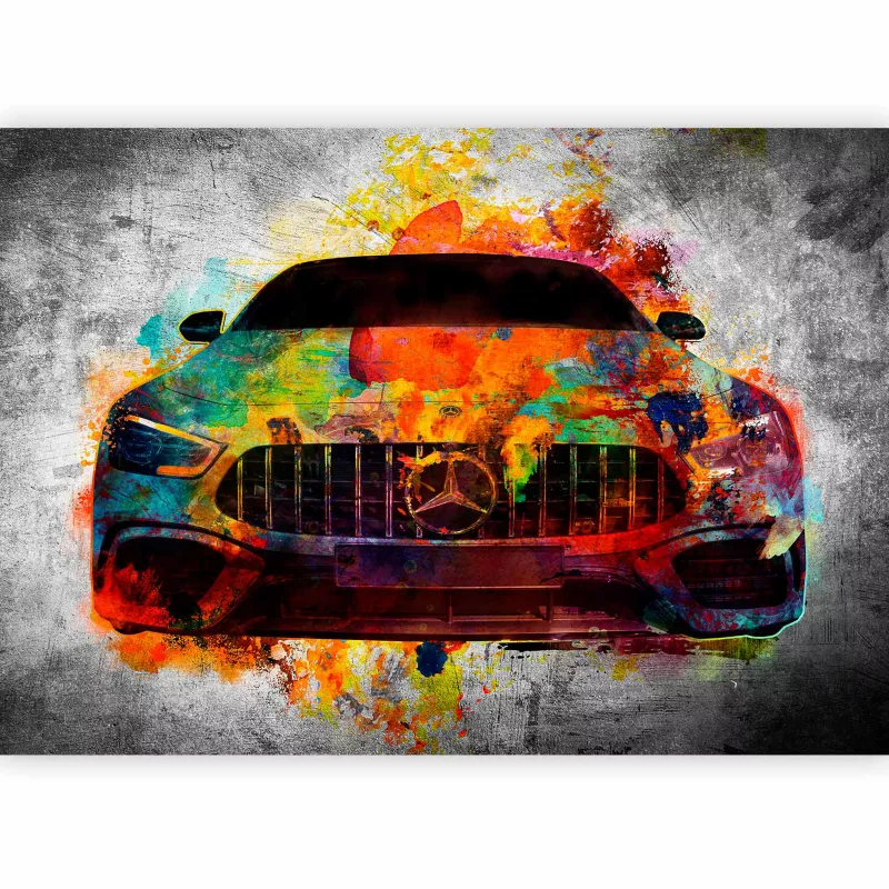 Fototapeta flizelinowa Artgeist 110g/m2 Street art brązowa 100×70 (2 części) 10005aa rolka 1 szt