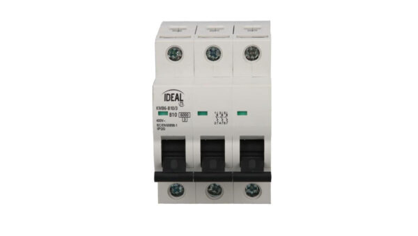 Wyłącznik nadprądowy 3P B 10A 6kA AC KMB6-B10/3 VDE 23164