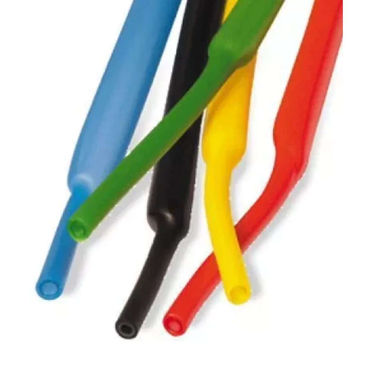 Rura termokurczliwa cienkościenna, standardowa +105 °C, zwykłe, kolor mieszany-mix 5 kolorów RC 9,5/4,8×1-RM WRJCC9500480010030L1