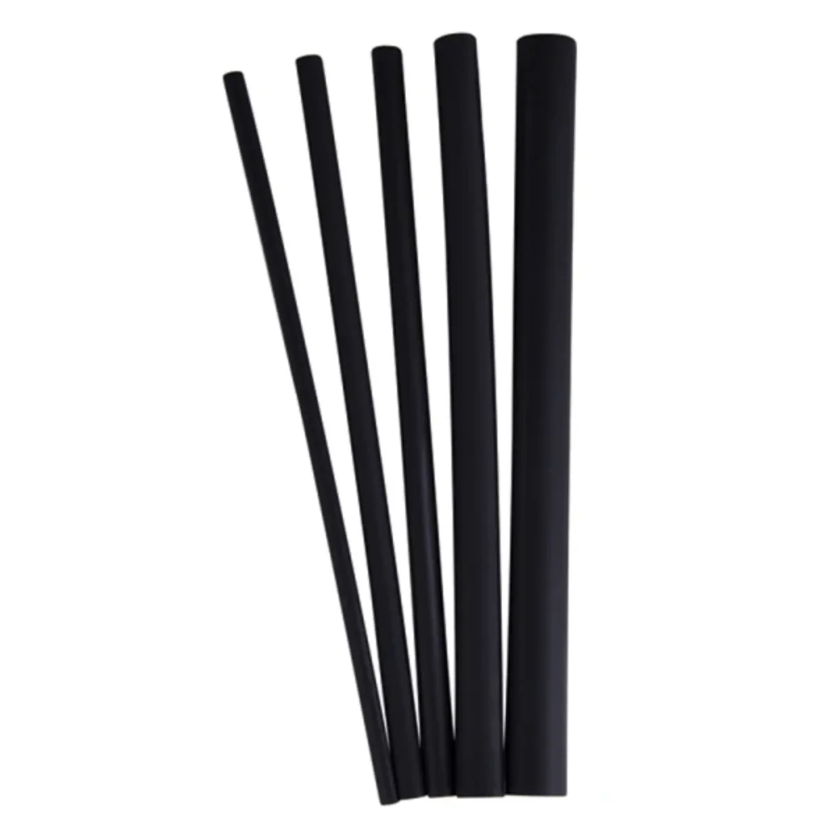 Wąż termokurczliwy 4:1 22/6mm 1,2m średnia grubość z klejem czarny 267106