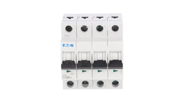 Wyłącznik nadprądowy 4P D 25A 6kA AC PL6-D25/4 166546