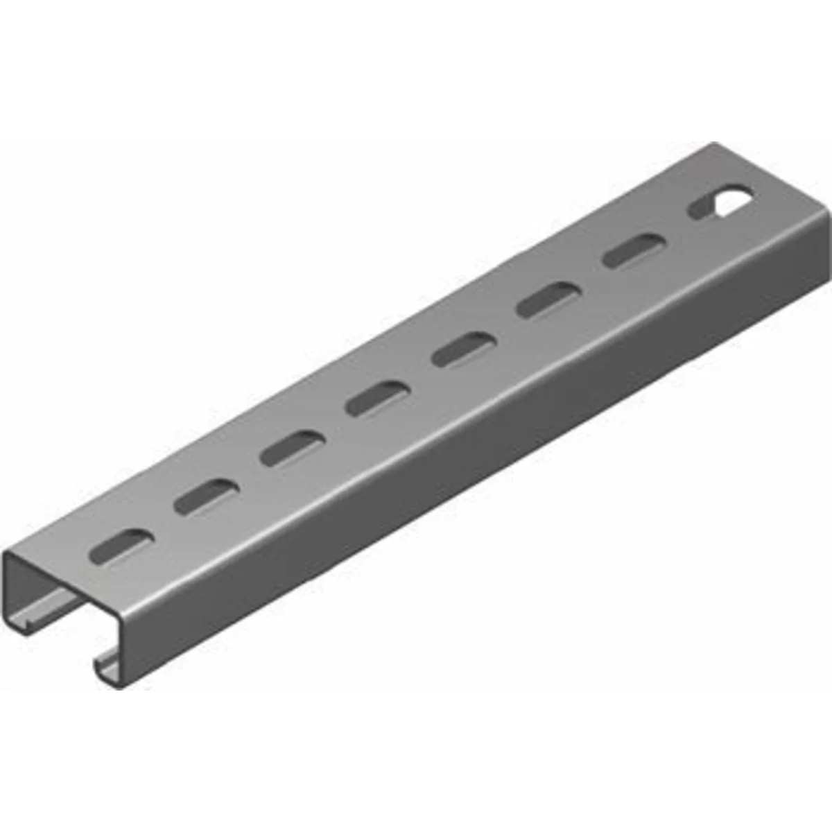 Ceownik montażowy ocynkowany długość 0,2m szerokość 41mm wysokość 21mm 640102
