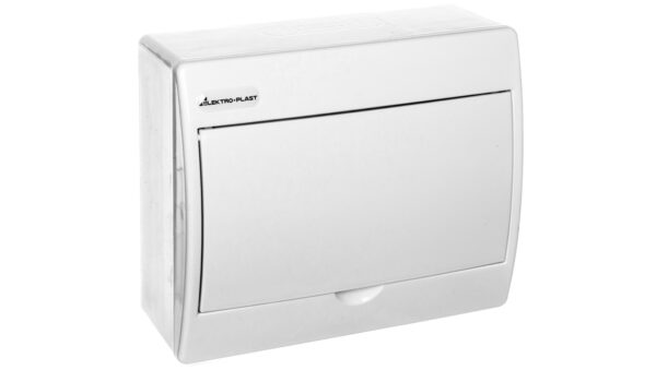Rozdzielnica modułowa 1×8 natynkowa IP40 RN-8/B Fala (N+PE) 7.12
