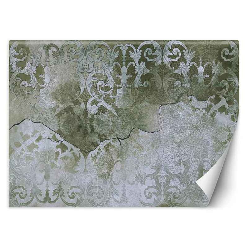 Fototapeta Feeby Zielony ornament vintage 450×315 1 szt