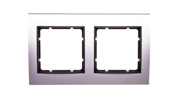Berker B.3 Ramka aluminium/antracyt podwójna 10123004