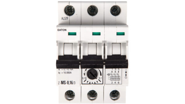 Wyłącznik silnikowy 3P 0,06kW 0,1-0,16A Z-MS-0,16/3 248402