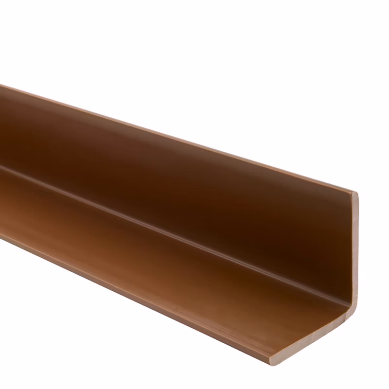 Kątownik miękki PCV 35x35mm, Ochronny profil L kątowy – 150 cm, brąz, 1 szt.