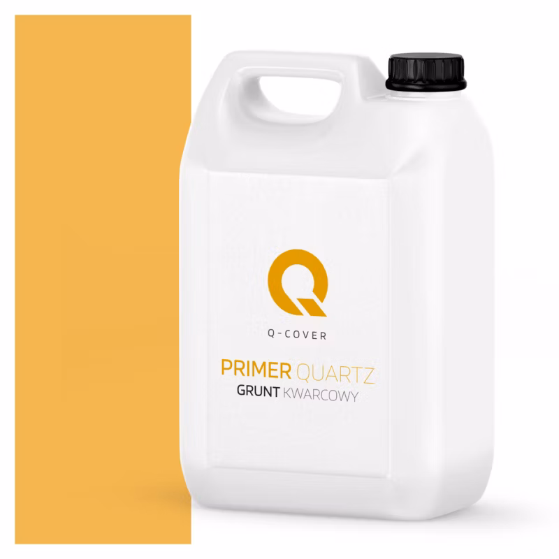 Grunt Kwarcowy pod Tynk Silikonowy Q-Cover Żółty intensywny F636 3KG