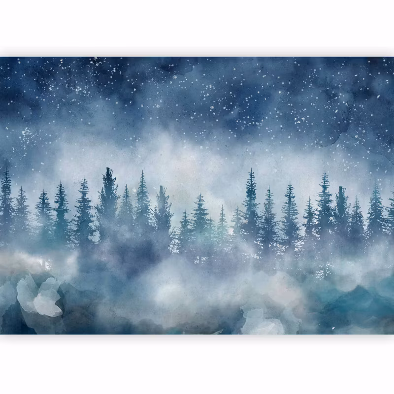 Fototapeta flizelinowa Artgeist 170 g/m2 wodoodporna Pejzaże niebieska 200×140 (4 części) 10001aa rolka 1 szt