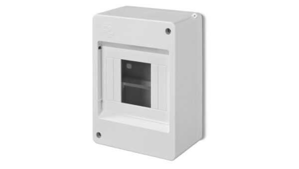 Rozdzielnica modułowa 1×4 natynkowa IP30 MINI S-4 (PE+N) 2304-10