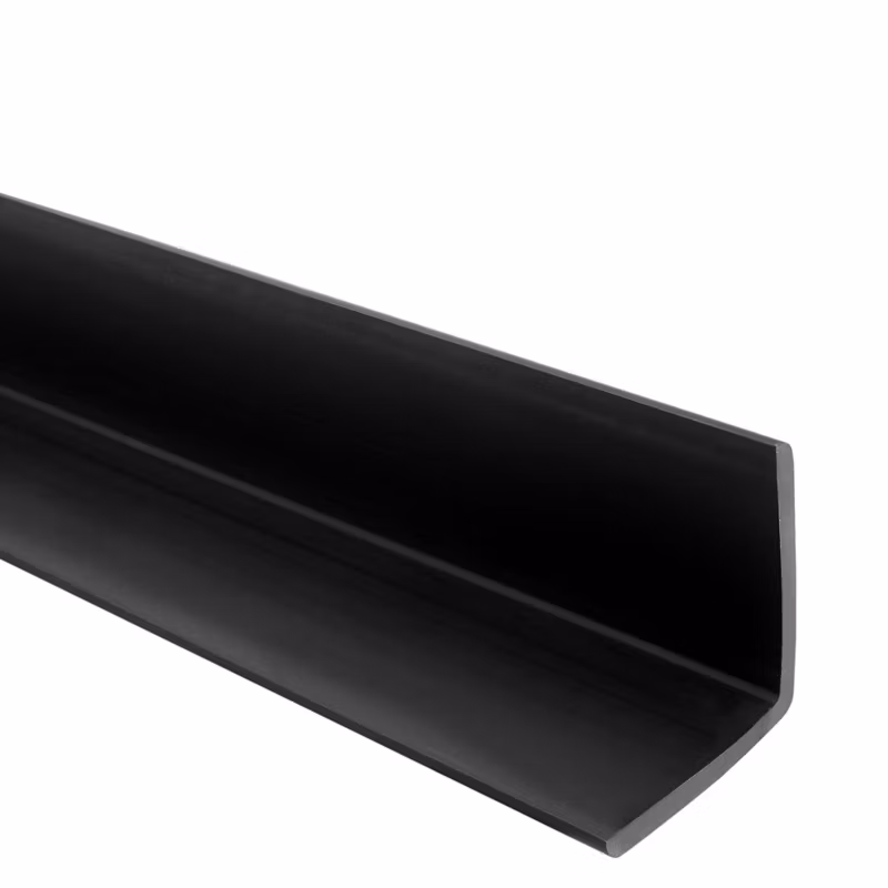 Kątownik miękki PCV 50x50mm, Ochronny profil L kątowy – 200 cm, czarny, 1 szt.