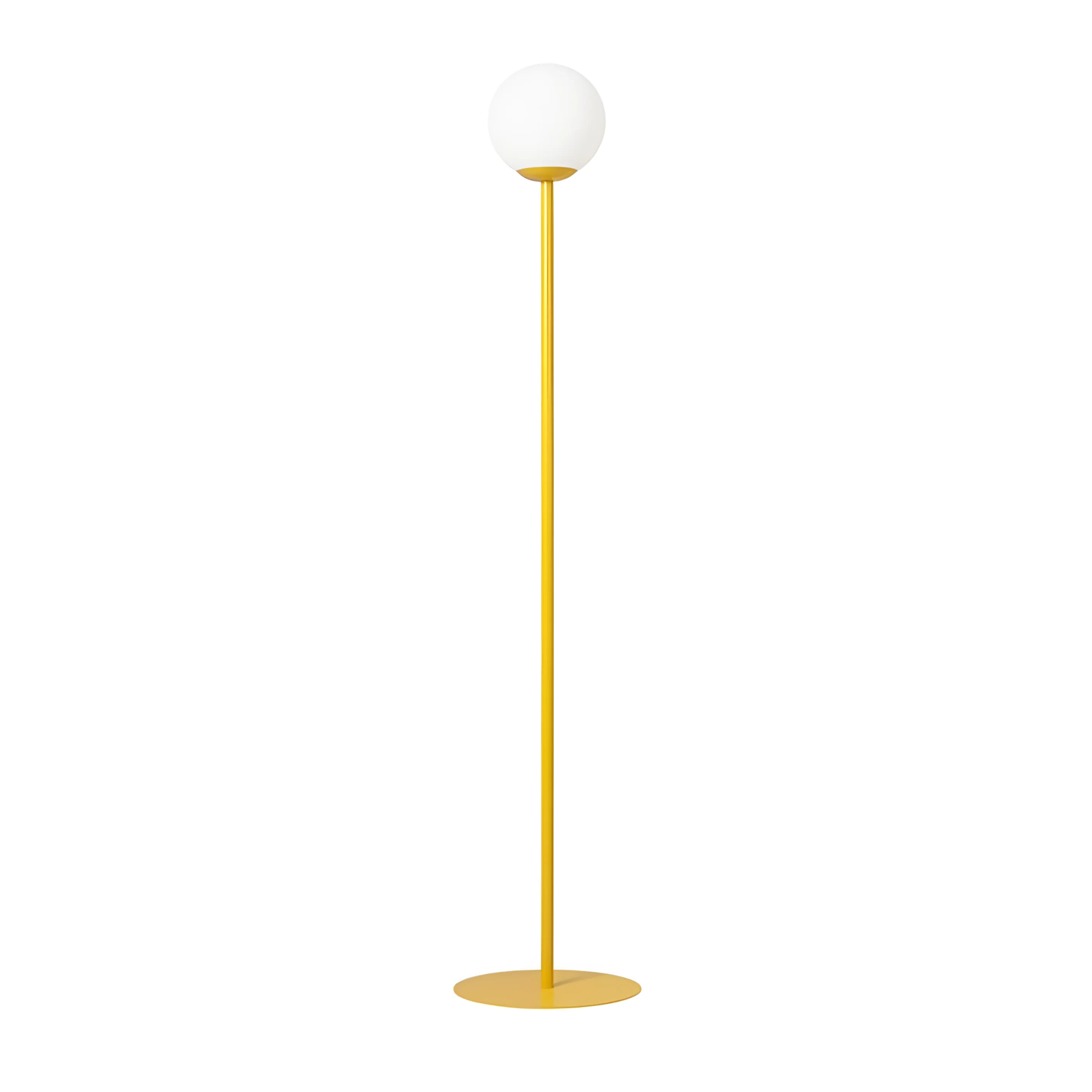 Lampa podłogowa PINNE musztardowy żółty