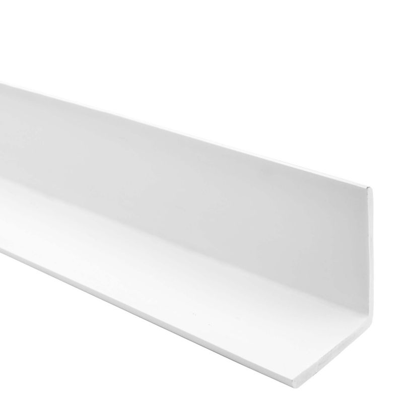 Kątownik miękki PCV 50x50mm, Ochronny profil L kątowy – 110 cm, biały, 1 szt.