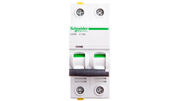 Wyłącznik nadprądowy 2P C 16A 6kA AC iC60N-C16-2 Acti9 A9F04216