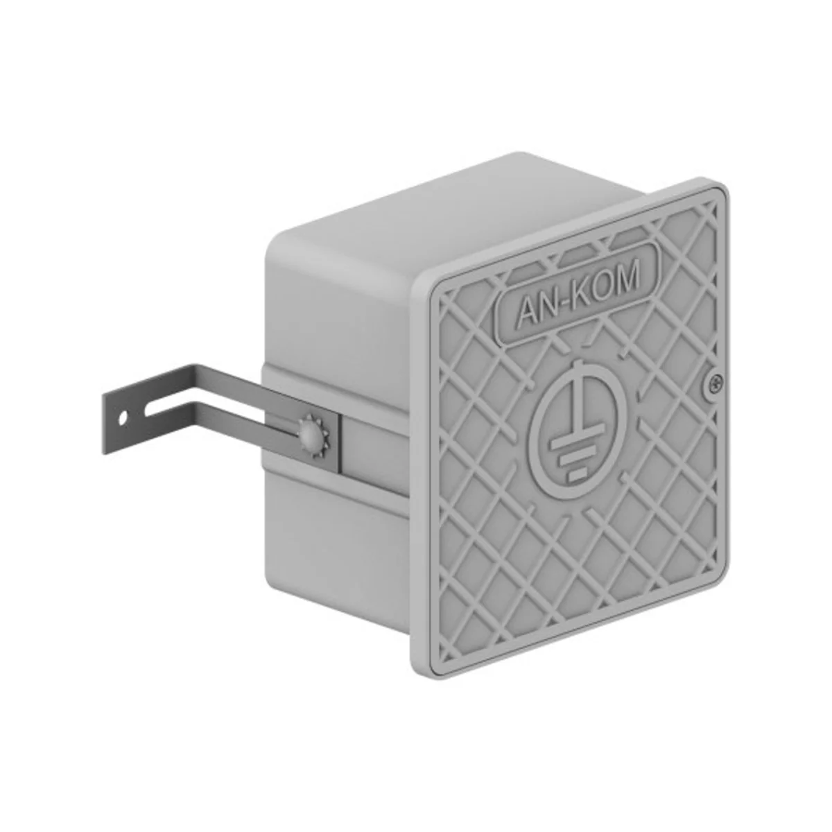 Skrzynka probiercza na elewację szara 150x150x100 G645520