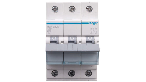 Wyłącznik nadprądowy 3P B 32A 6kA AC MBN332E