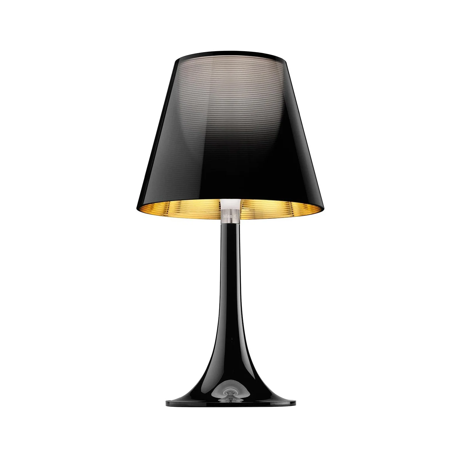 Lampa stołowa MISS K czarny abażur