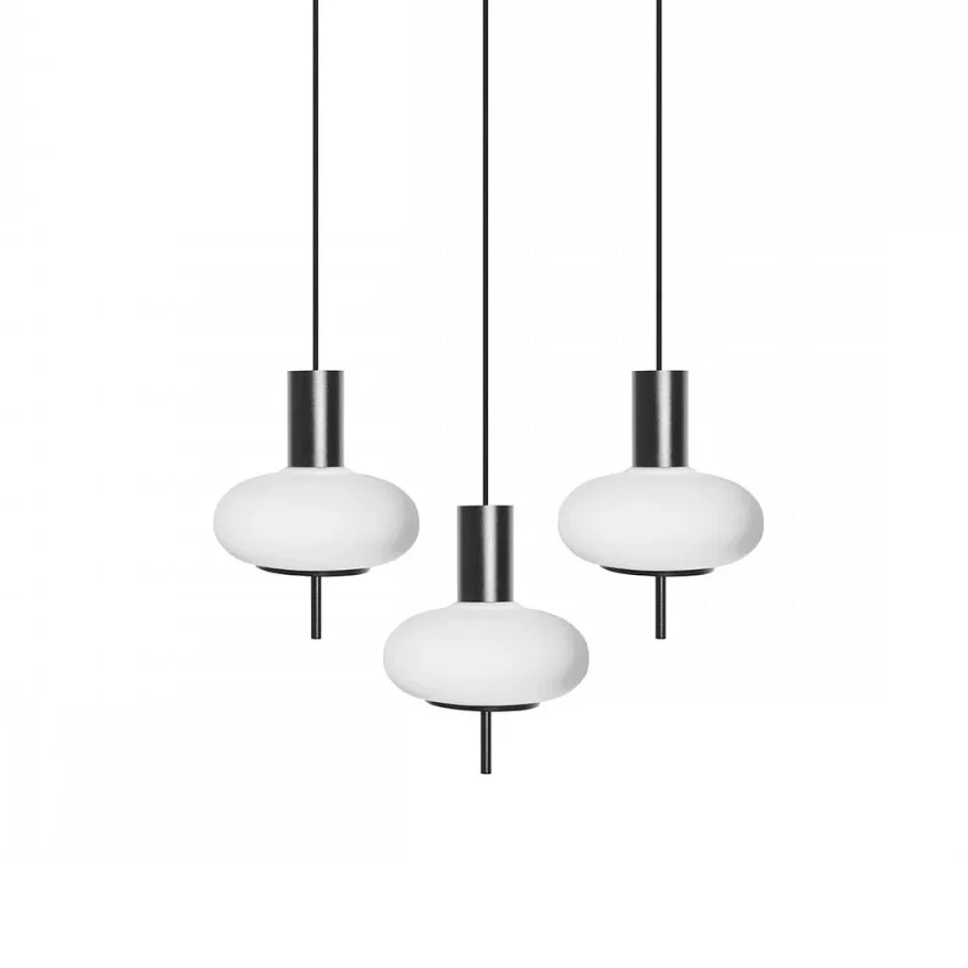 Lampa wisząca TORNI 3L czarny