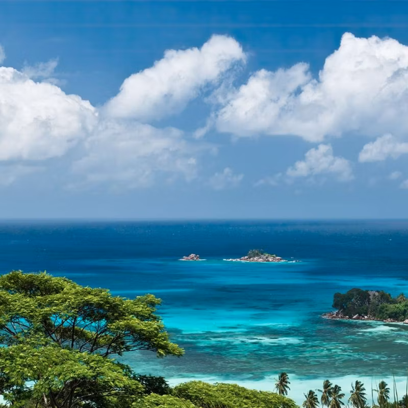 fototapeta Sanders & Sanders ocean niebieskimIzielonym 400 x 200 cm – 1 rol.