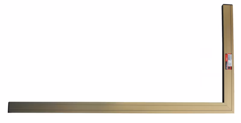 Kątownica budowlana Modeco Expert anodowana 100x50cm – etykieta – 1 szt.