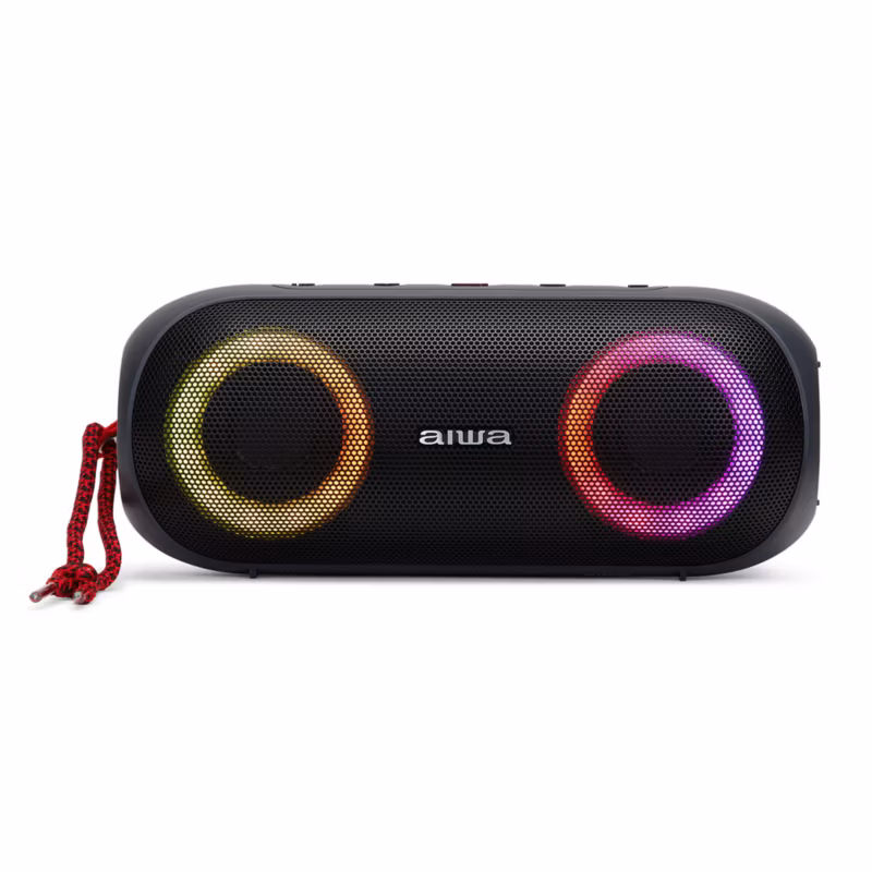 Głośnik BT AIWA BST-650MG Stere IPX6 RGB Szary 1szt.
