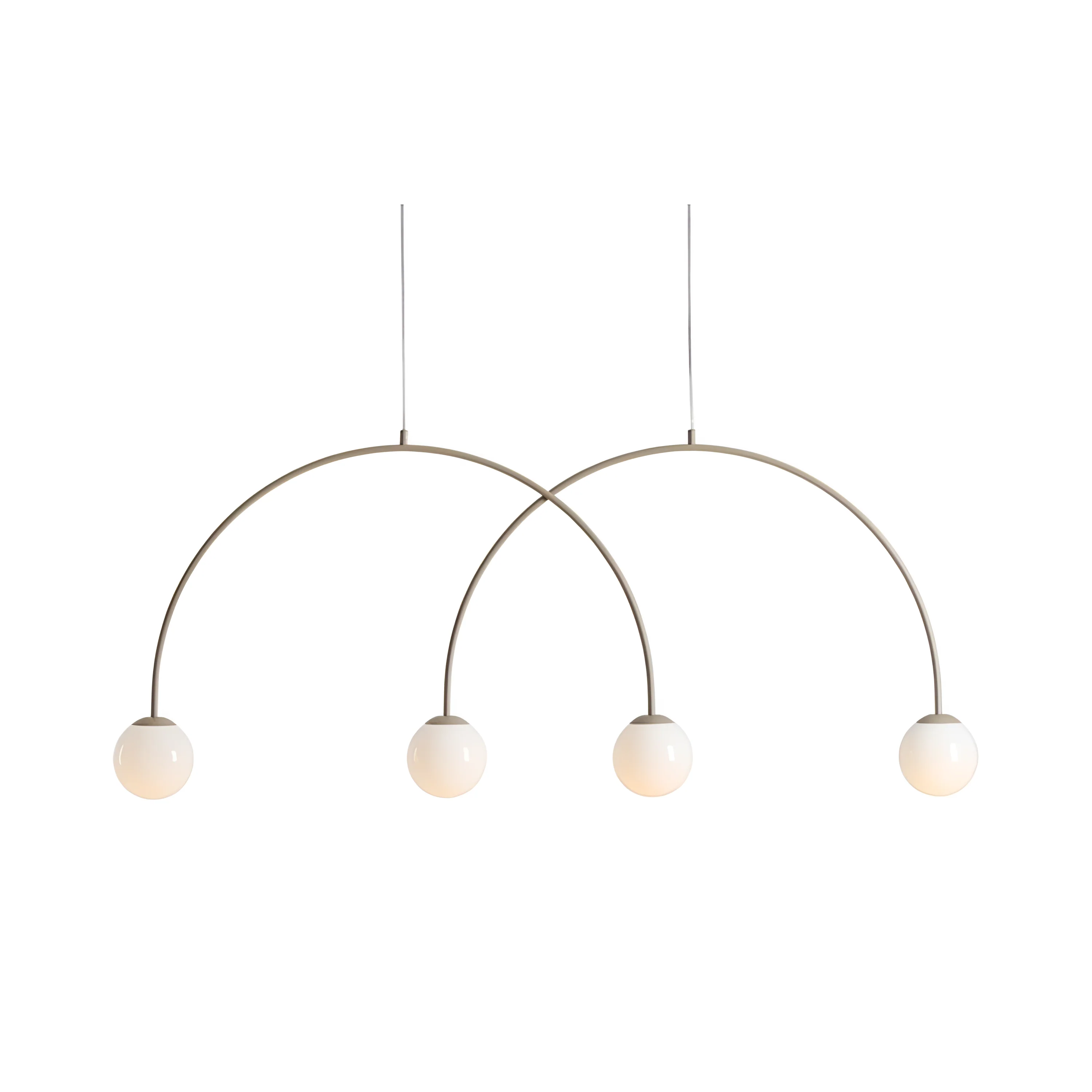Lampa wisząca UNA DUO beżowy