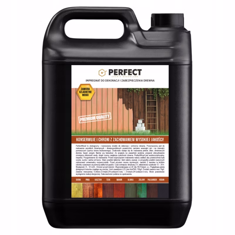 Impregnat do drewna Perfect Wood 5L Kasztan 1 szt.