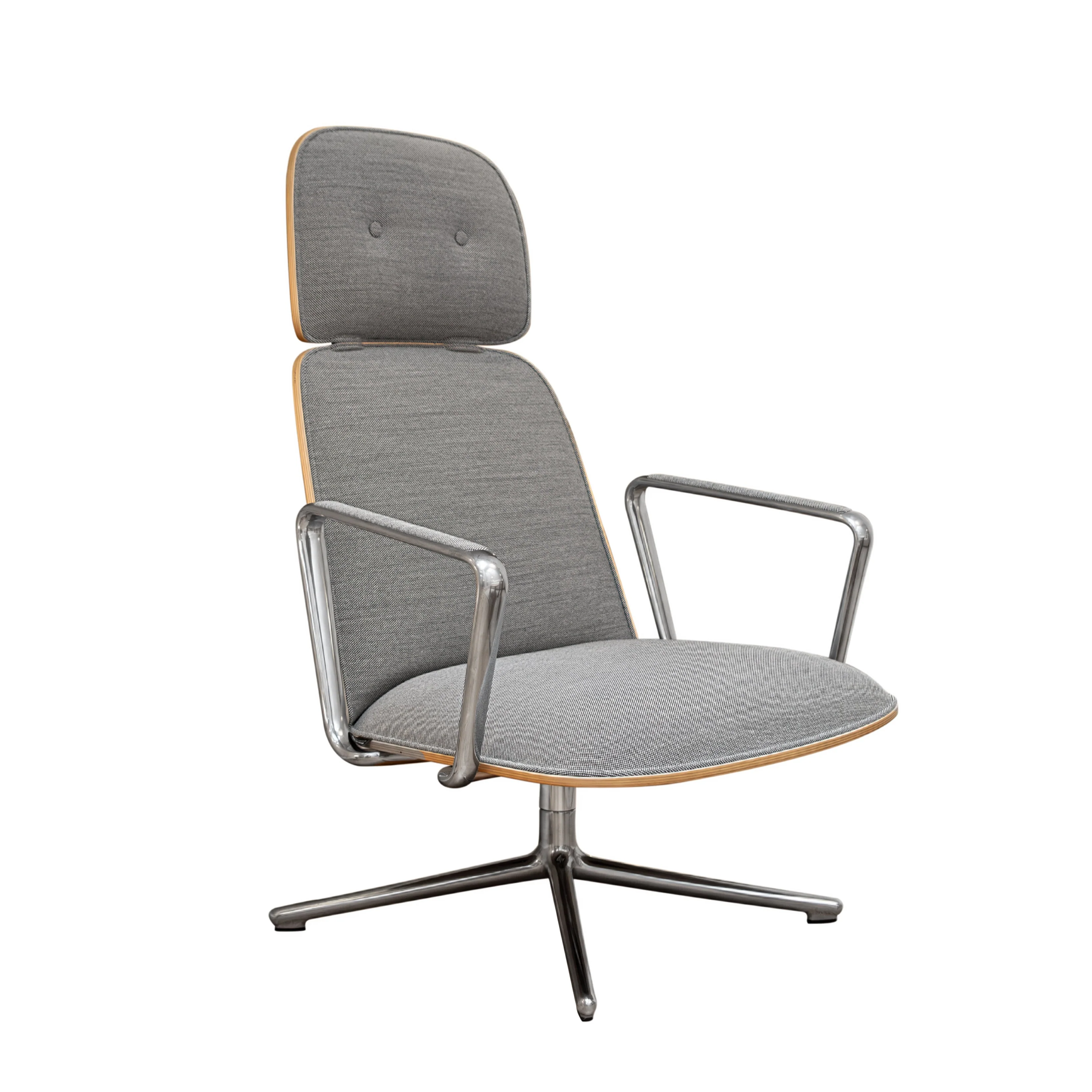 Fotel PAD HIGH SWIVEL aluminiowa podstawa – poekspozycyjny