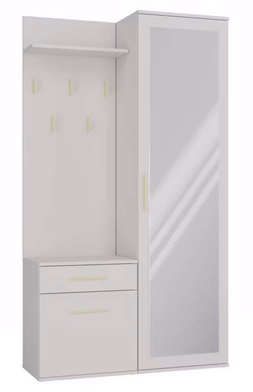Garderoba Topeshop Duo Kaszmir Szafa 180x50x35 cm 35x100x180 cm 1 szt.