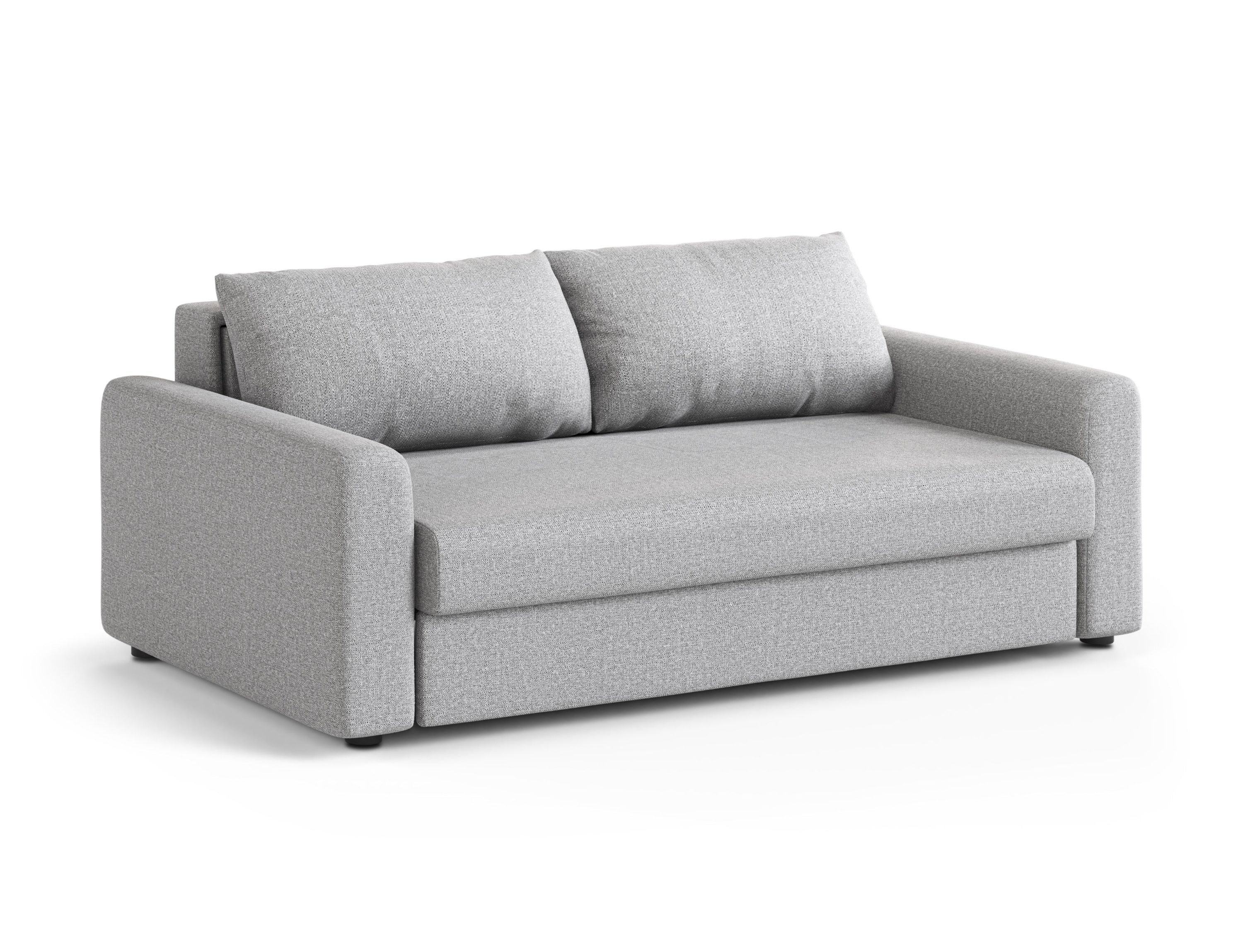 Sofa 3-osobowa z funkcją spania DAVID jasny szary