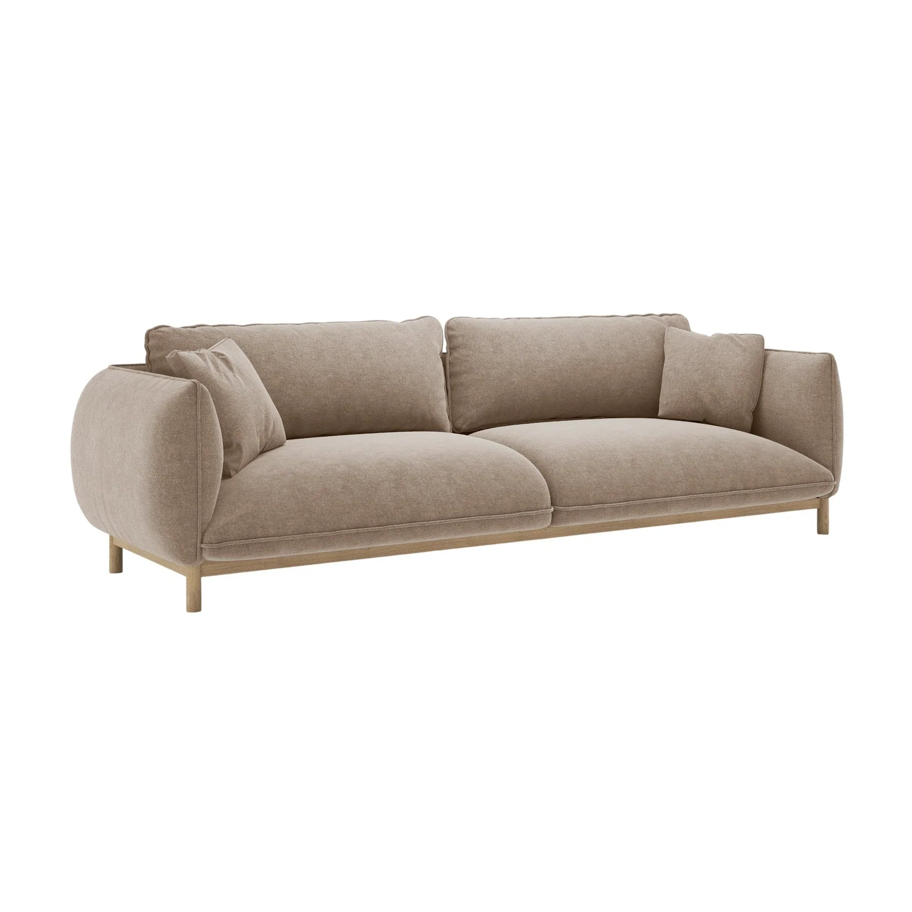 Sofa 4-osobowa ADA piaskowy szenil