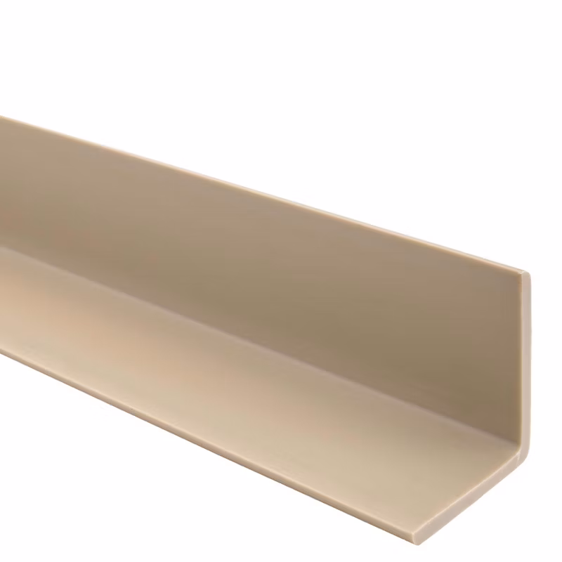 Kątownik miękki PCV 40x40mm, Ochronny profil L kątowy – 130 cm, beż, 1 szt.