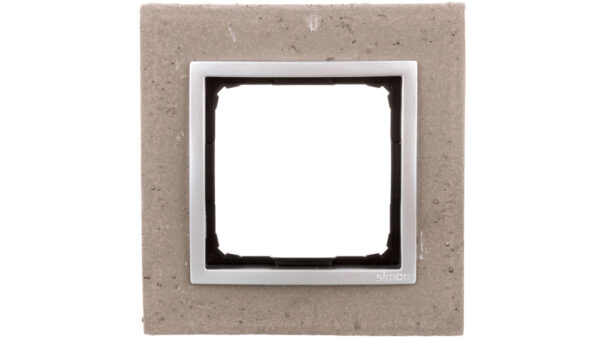 Simon 54 Nature Ramka pojedyncza beton – MOKRA ROBOTA DRN1/96
