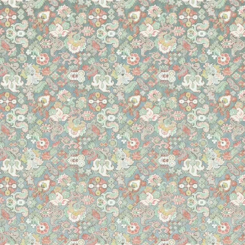 fototapeta Sanders & Sanders kwiaty oceanu wielokolorowym 400 x 280 cm – 1 rol.