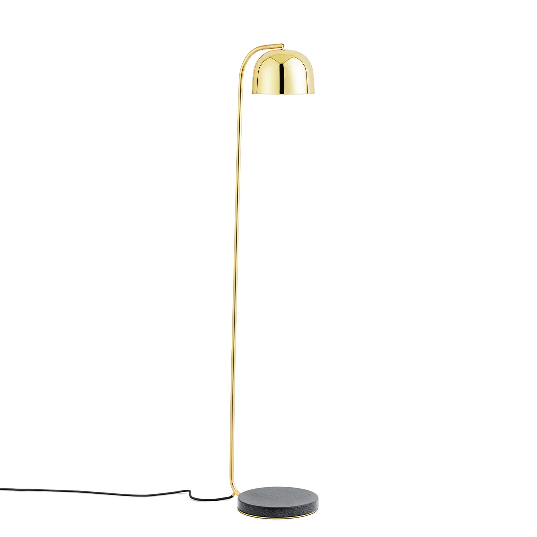 Lampa podłogowa GRANT złoty – poekspozycyjna
