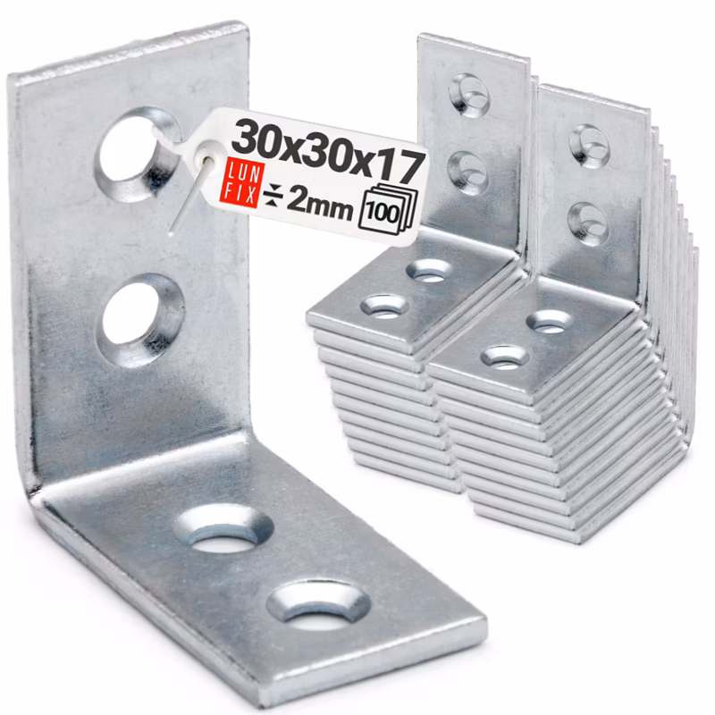 Kątownik meblowy Lun Fix 30x30x17x2 100szt.