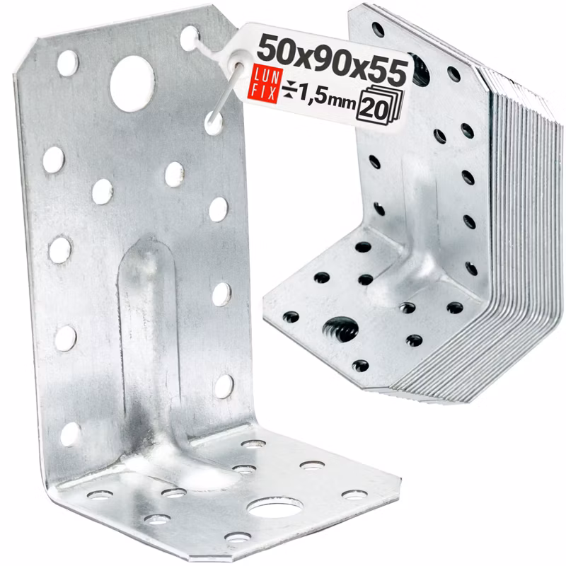 Kątownik ciesielski Lun Fix 90x50x55x1,5 20szt.