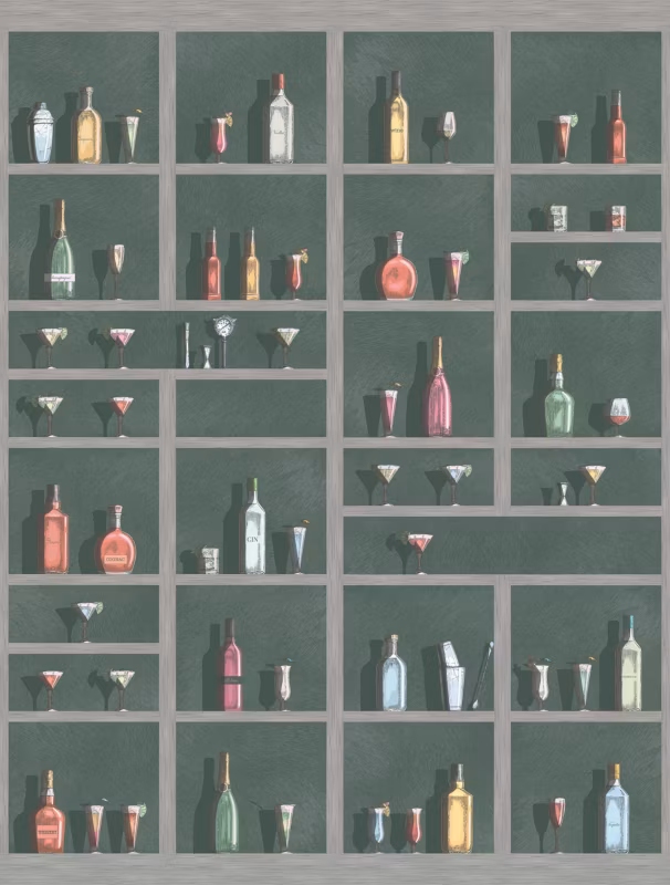 fototapeta Sanders & Sanders barek zielonymIw wielu kolorach 280 x 159 cm – 1 rol.