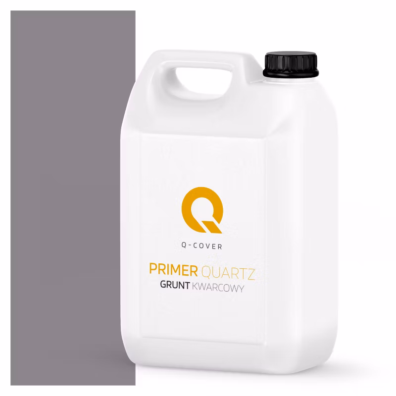 Grunt Kwarcowy pod Tynk Mozaikowy Q-Cover Szary ciemny M41 3KG