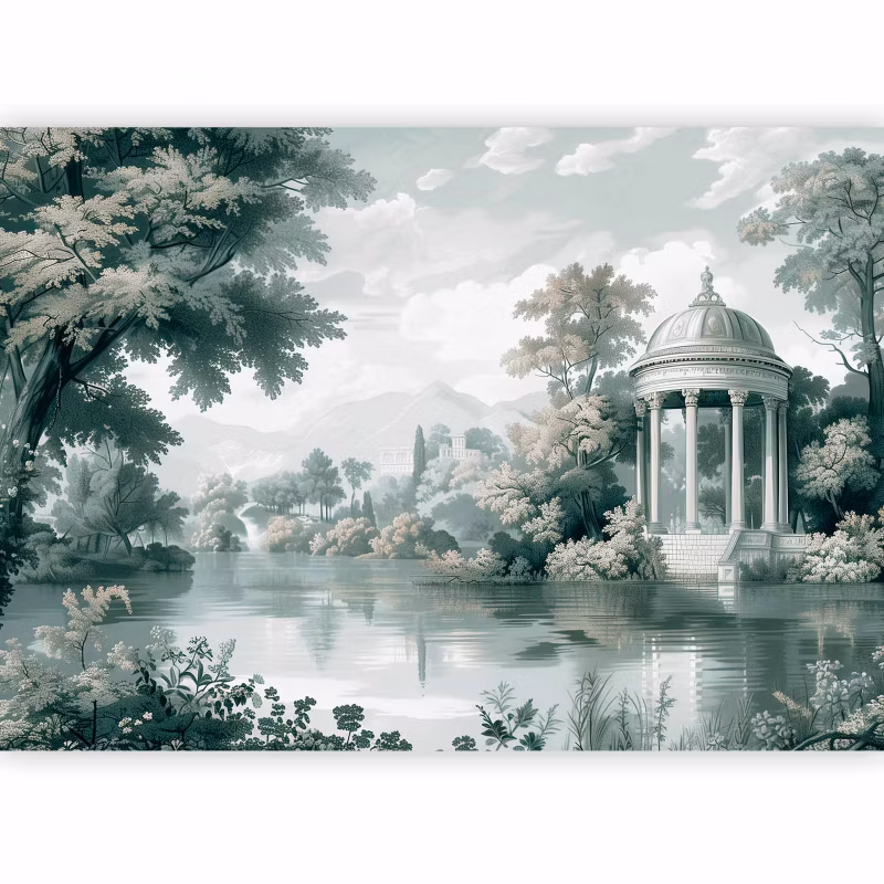 Fototapeta flizelinowa Artgeist 110g/m2 Pejzaże szara 400×280 (8 części) 10046aa rolka 1 szt