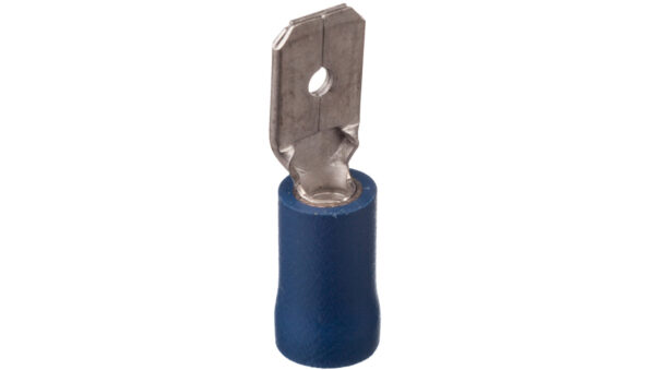 Wtyk konektorowy izolowany 1,5-2,5mm2 6,3×0,8 PVC WKI2,5/6,3/0,8 /100szt./