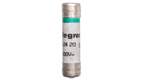 Wkładka bezpiecznikowa cylindryczna 8,5×31,5mm 20A 400V /z sygnalizacją/ 012420