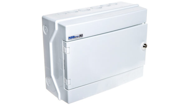 Rozdzielnica hermetyczna modułowa (500V AC ,1000V DC) 1×12 natynkowa IP65 RH-12/ZB (z zamkiem) 36.14