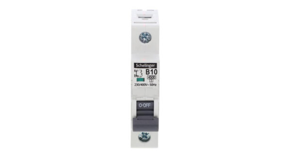 Wyłącznik nadprądowy 1P B 10A 4,5kA AC SCHELINGER A02-G7-1P-B10