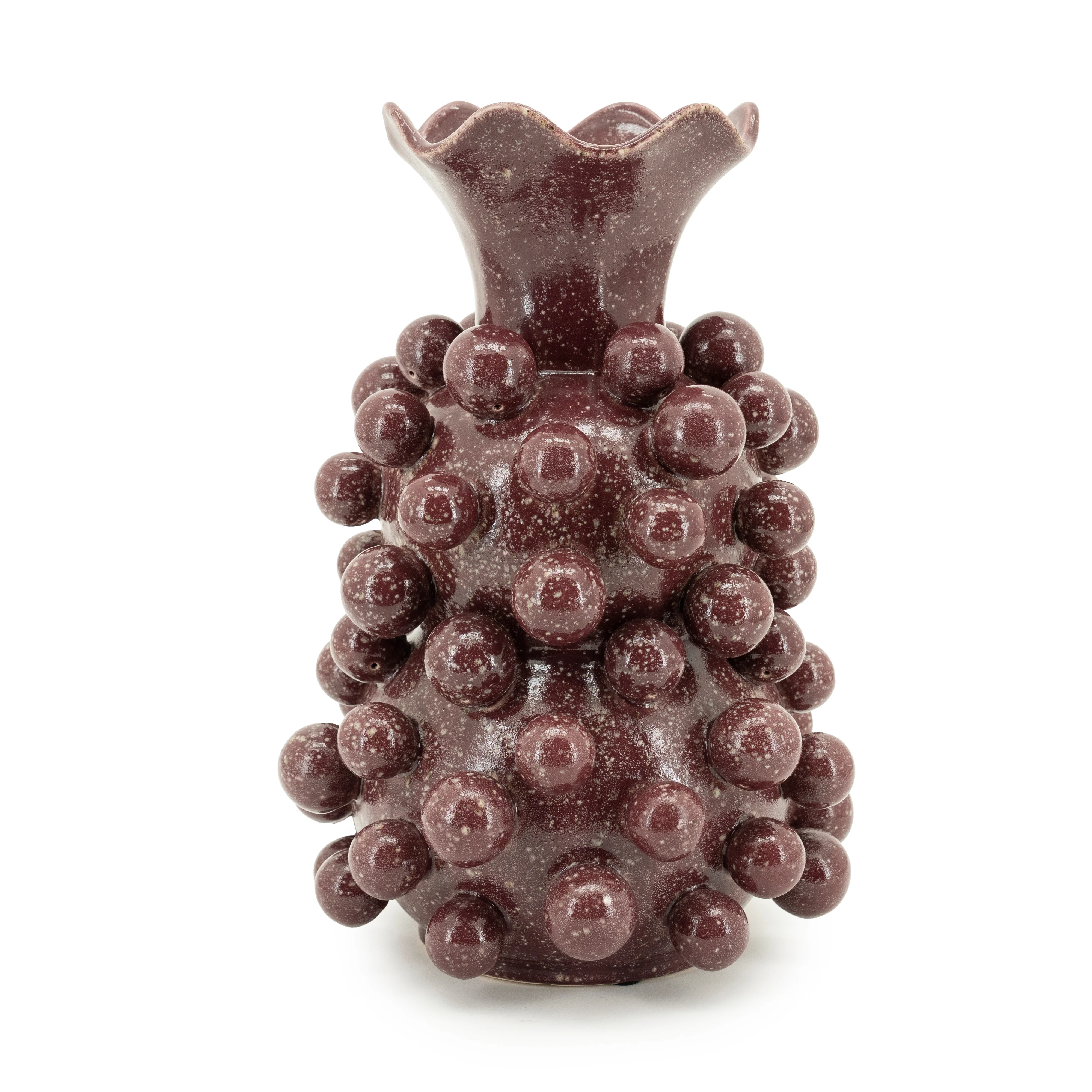 Wazon VIRO burgundowy