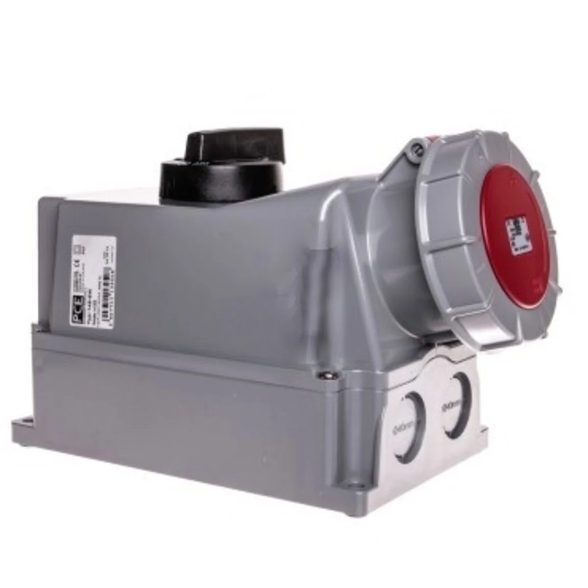 Gniazdo z wyłącznikiem stałe 400V 125A 5P IP67 145-6W