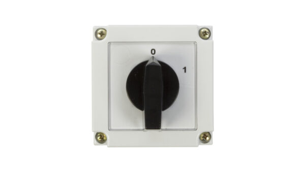 Łącznik krzywkowy 0-1 1P 10A w obudowie 4G10-90-PK R014 63-840392-011
